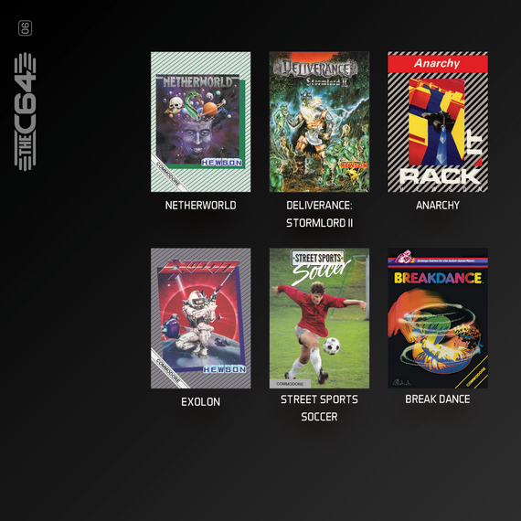BLAZE Evercade C64 Collection 3 / BLAZE TAB Plus - Retro Gaming - Gaming - Techbox