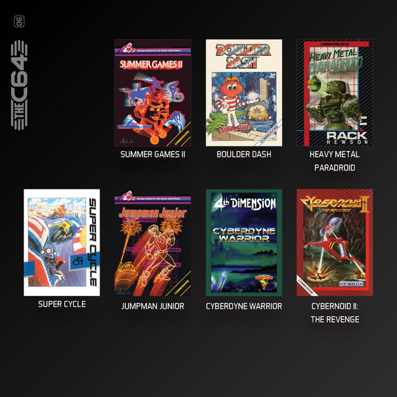 BLAZE Evercade C64 Collection 3 / BLAZE TAB Plus - Retro Gaming - Gaming - Techbox