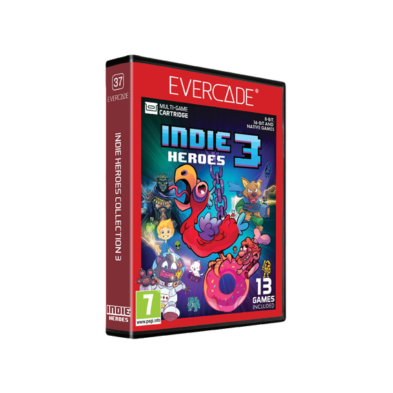 BLAZE Evercade Indie Heroes Collection 3 / BLAZE TAB Plus - Retro Gaming - Gaming - Techbox