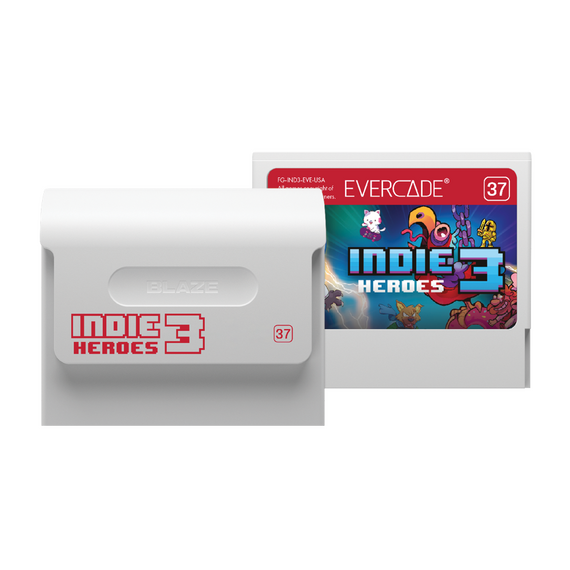 BLAZE Evercade Indie Heroes Collection 3 / BLAZE TAB Plus - Retro Gaming - Gaming - Techbox