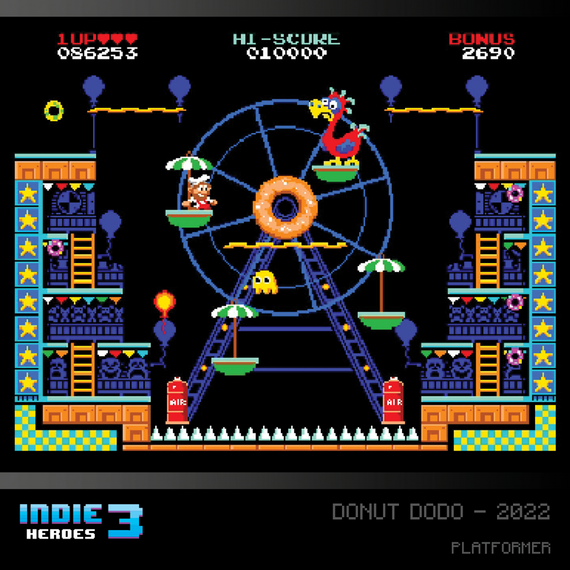 BLAZE Evercade Indie Heroes Collection 3 / BLAZE TAB Plus - Retro Gaming - Gaming - Techbox