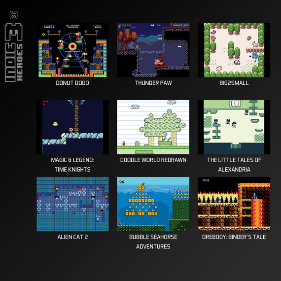 BLAZE Evercade Indie Heroes Collection 3 / BLAZE TAB Plus - Retro Gaming - Gaming - Techbox