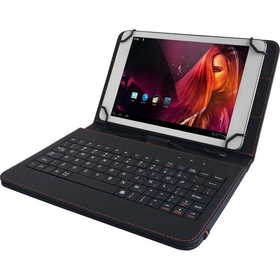 YENKEE YBK 1010BK UNIVERSAL TABLET KEYBOARD CASE 10.1" BLACK - Tablet Accessories - Tablet PC & Accessories - Techbox