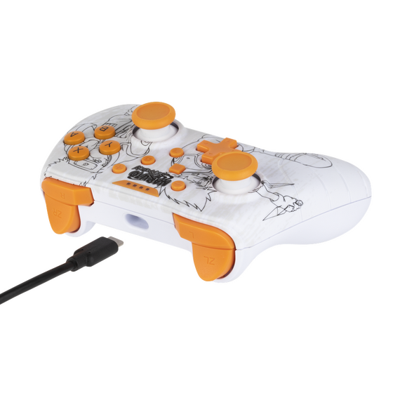 Konix Naruto Wired Switch/Pc Gamepad White / Nintendo Switch - Nintendo Switch Accessories - Accessories for Consoles - Techbox