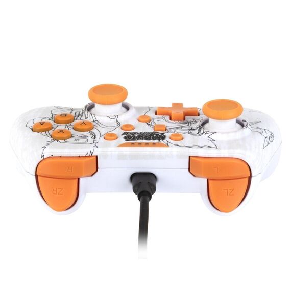 Konix Naruto Wired Switch/Pc Gamepad White / Nintendo Switch - Nintendo Switch Accessories - Accessories for Consoles - Techbox