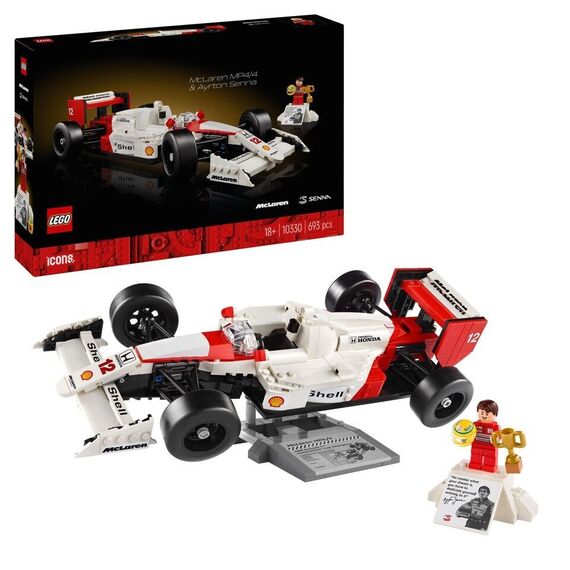 LEGO Icons - McLaren MP4/4 & Ayrton Senna (10330) / Toys - Lego - Collectibles - Techbox
