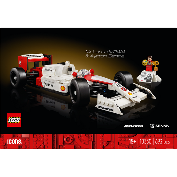 LEGO Icons - McLaren MP4/4 & Ayrton Senna (10330) / Toys - Lego - Collectibles - Techbox