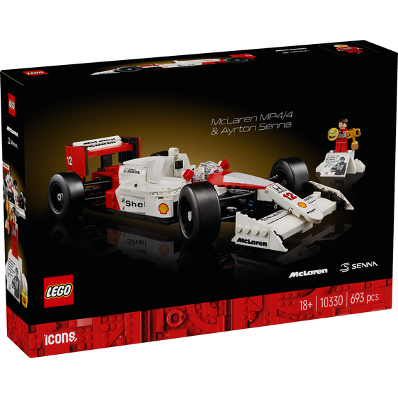 LEGO Icons - McLaren MP4/4 & Ayrton Senna (10330) / Toys - Lego - Collectibles - Techbox