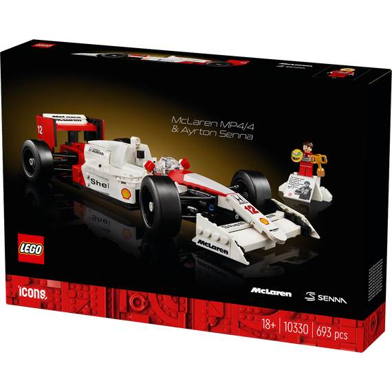 LEGO Icons - McLaren MP4/4 & Ayrton Senna (10330) / Toys - Lego - Collectibles - Techbox