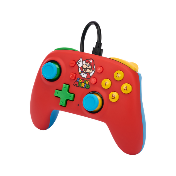 PowerA Nano Wired Switch Controller - Mario Medley / Nintendo Switch | Techbox
