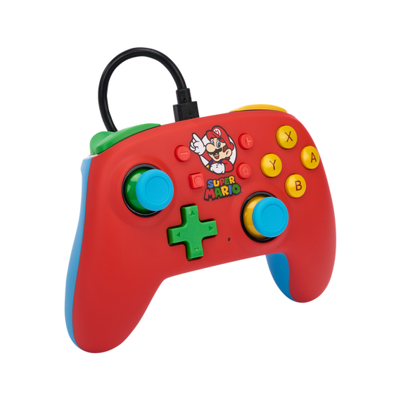 PowerA Nano Wired Switch Controller - Mario Medley / Nintendo Switch | Techbox