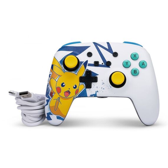 PowerA NSW ENH Wired Controller - Pikachu High Voltage / Nintendo Switch | Techbox