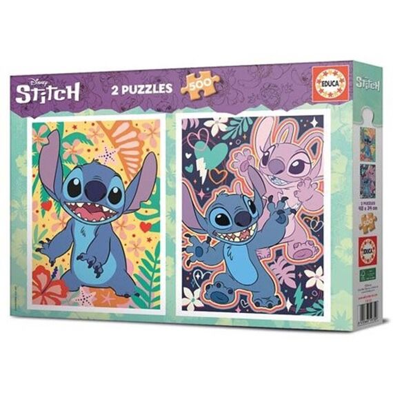 Educa - 2X500 Stitch (80-19732) / Toys