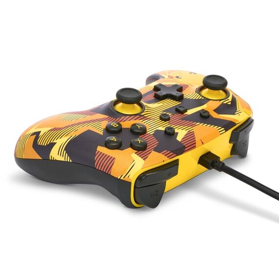 PowerA Enhanced Wired Controller - Nintendo Switch - Camo Storm Pikachu / Nintendo Switch | Techbox