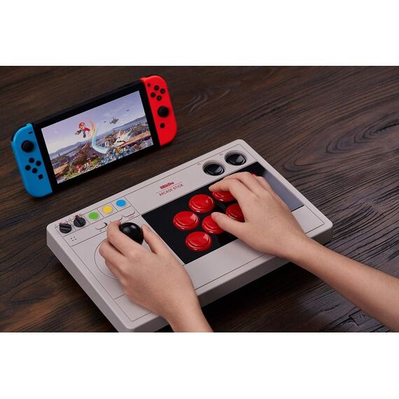 8BitDo Arcade Stick 2.4G PC & NS / Nintendo Switch - Nintendo Switch Accessories - Accessories for Consoles - Techbox