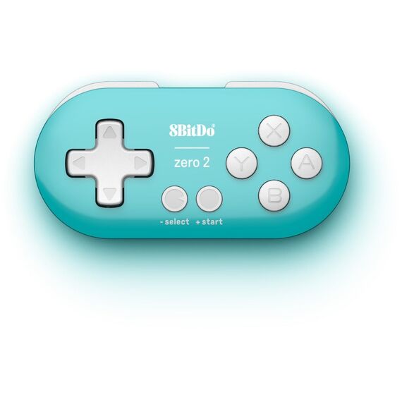 8BitDo Zero 2 Turquoise Edition / Nintendo Switch - Nintendo Switch Accessories - Accessories for Consoles - Techbox