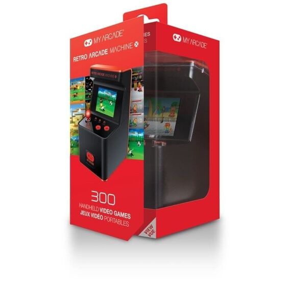 My Arcade Portable Retro Machine X 16-Bit Mini Arcade Cabinet (Includes 300 Built In Games) / Video Games and Consoles - Consoles - Gaming - Techbox
