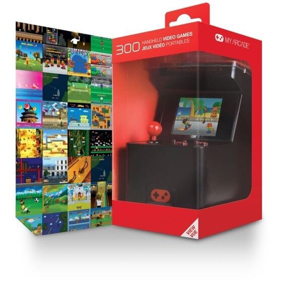 My Arcade Portable Retro Machine X 16-Bit Mini Arcade Cabinet (Includes 300 Built In Games) / Video Games and Consoles - Consoles - Gaming - Techbox
