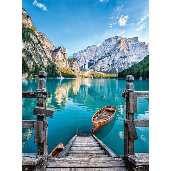 Braies Lake puzzle 500pcs |  Techbox
