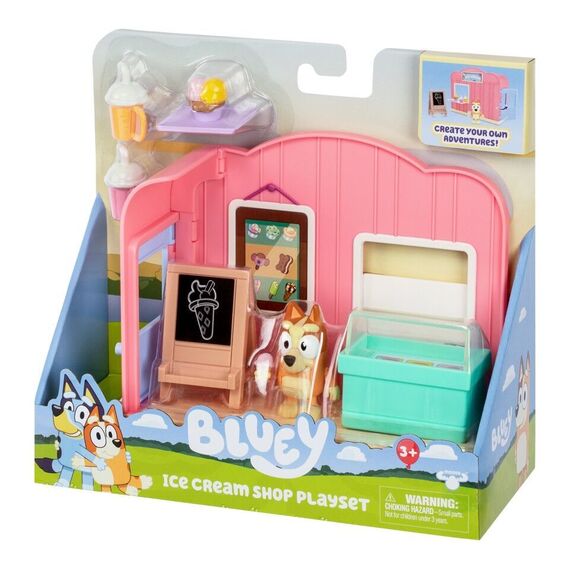 Bluey - BLUEY Mini Playset Ice Cream Shop (90243) / Toys - Αταξινόμητα -  - Techbox