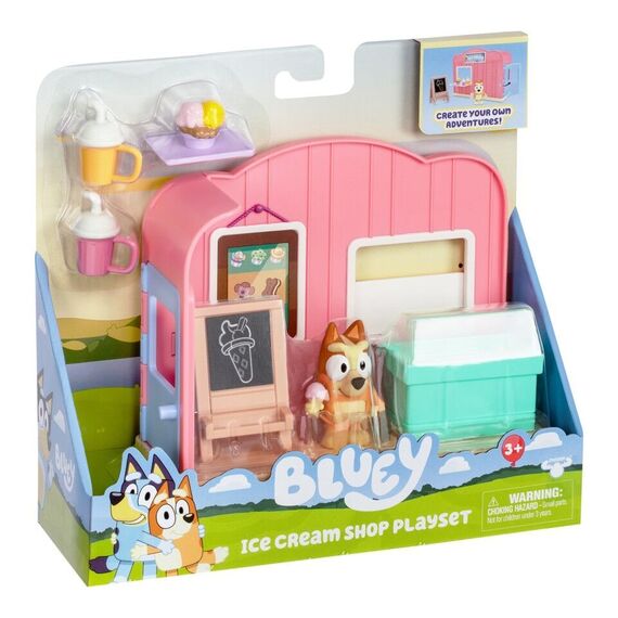 Bluey - BLUEY Mini Playset Ice Cream Shop (90243) / Toys - Αταξινόμητα -  - Techbox