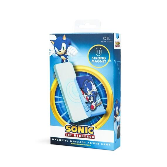 OTL - Sonic the Hedgehog wireless magnetic power bank / Gadgets | Techbox