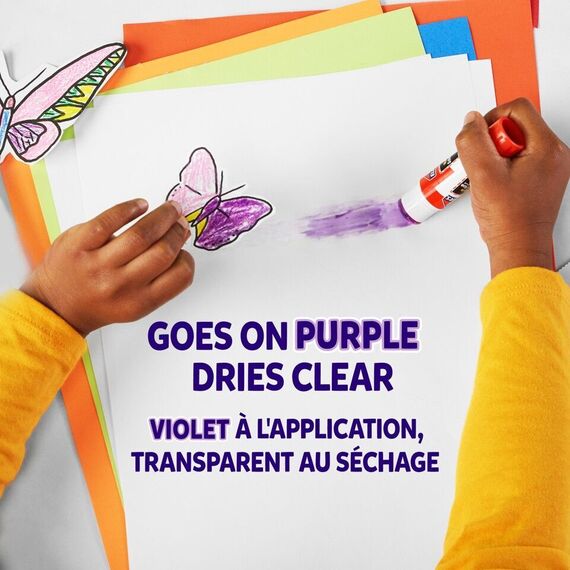 Elmer's - Disappearing Purple Glue stick 40 gram (5 pack) (2143884) / Toys - Αταξινόμητα -  - Techbox