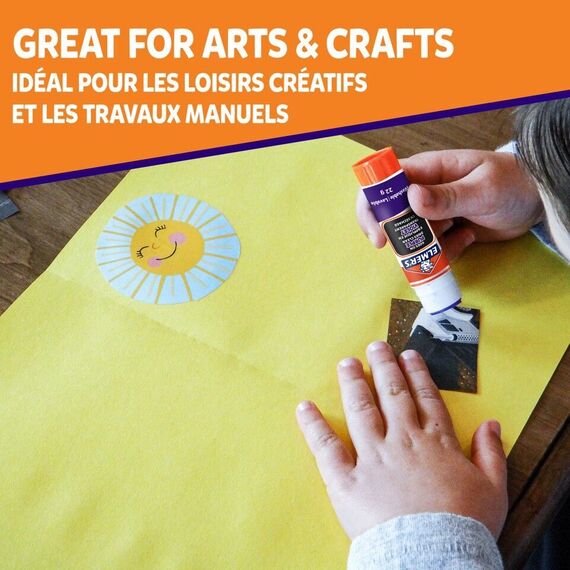 Elmer's - Disappearing Purple Glue stick 40 gram (5 pack) (2143884) / Toys - Αταξινόμητα -  - Techbox