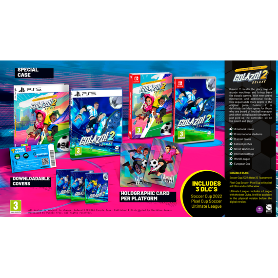 Golazo! 2 (Deluxe Edition) / PlayStation 5 - PS5 Games - Games - Techbox
