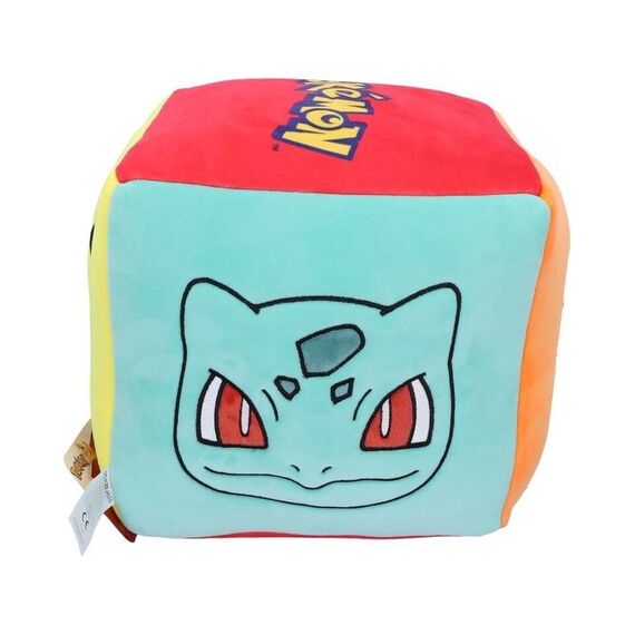 Pokémon Starter Cube Cushion 25cm / Fan Shop and Merchandise - Merchandise Linens - Various - Techbox