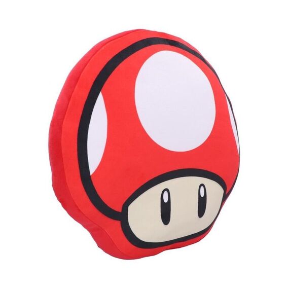 Super Mario Mushroom Cushion 40cm / Fan Shop and Merchandise - Merchandise Linens - Various - Techbox