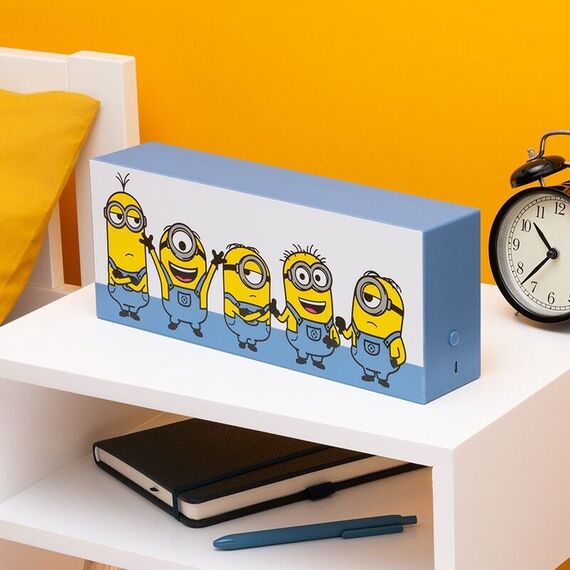Minions Character Light / Fan Shop and Merchandise - Led Lights & Alarm Clocks - Gifts - Techbox