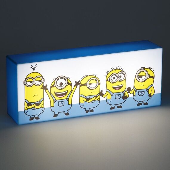 Minions Character Light / Fan Shop and Merchandise - Led Lights & Alarm Clocks - Gifts - Techbox
