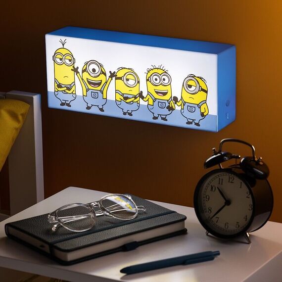 Minions Character Light / Fan Shop and Merchandise - Led Lights & Alarm Clocks - Gifts - Techbox