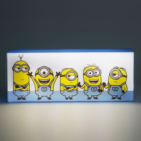 Minions Character Light / Fan Shop and Merchandise - Led Lights & Alarm Clocks - Gifts - Techbox