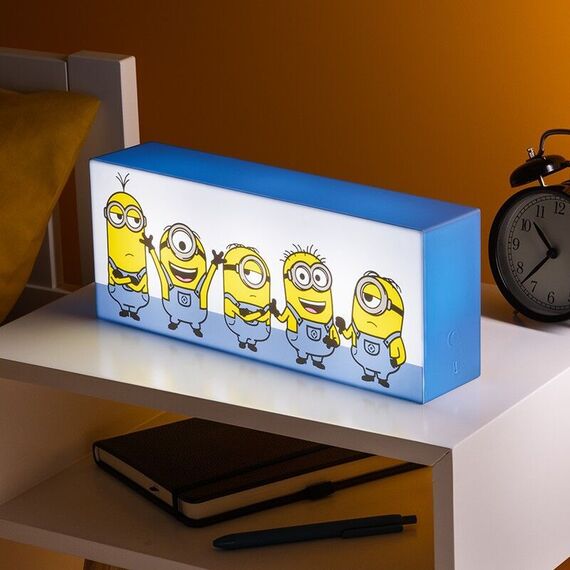 Minions Character Light / Fan Shop and Merchandise - Led Lights & Alarm Clocks - Gifts - Techbox