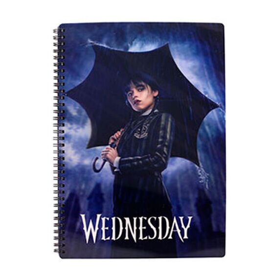 Wednesday rain A4 notebook - Merchandise Office Supplies - Various - Techbox