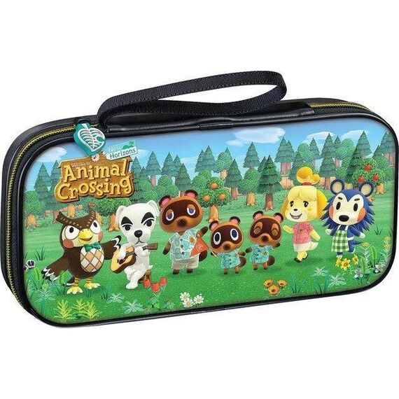 Nintendo Switch Nacon Game Traveler Deluxe Travel Case 'Animal Crossing' / Nintendo Switch | Techbox