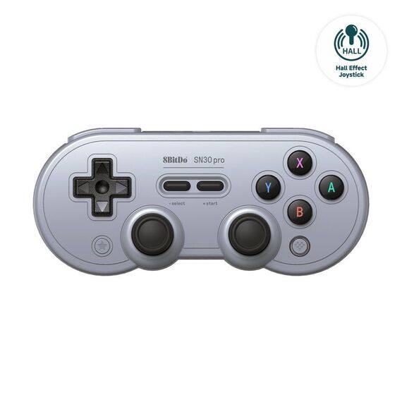 8BitDo SN30 Pro Gamepad HallEd/Gray / Nintendo Switch - Nintendo Switch Accessories - Accessories for Consoles - Techbox