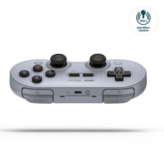 8BitDo SN30 Pro Gamepad HallEd/Gray / Nintendo Switch - Nintendo Switch Accessories - Accessories for Consoles - Techbox