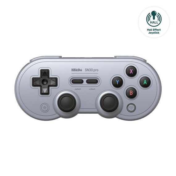 8BitDo SN30 Pro Gamepad HallEd/Gray / Nintendo Switch - Nintendo Switch Accessories - Accessories for Consoles - Techbox