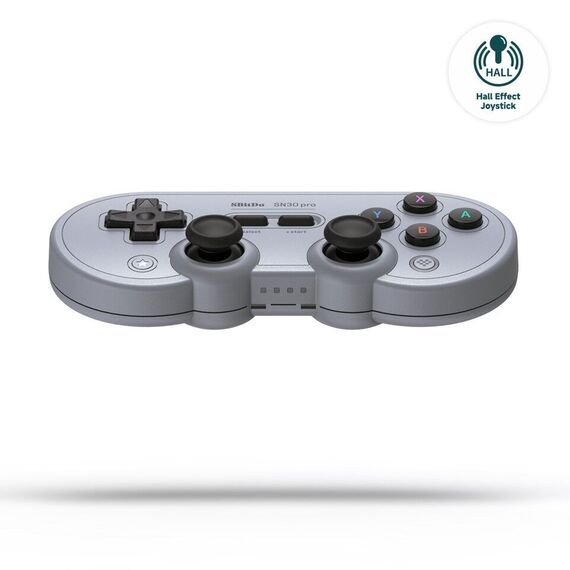 8BitDo SN30 Pro Gamepad HallEd/Gray / Nintendo Switch - Nintendo Switch Accessories - Accessories for Consoles - Techbox