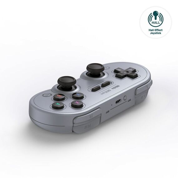 8BitDo SN30 Pro Gamepad HallEd/Gray / Nintendo Switch - Nintendo Switch Accessories - Accessories for Consoles - Techbox