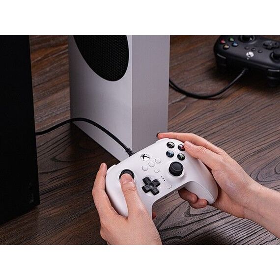 8BitDo Ultimate Wired Controller for Xbox Hall Ed/ White / Xbox Series X - S Accessories - Series X - Techbox