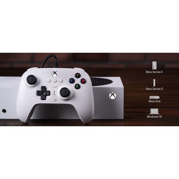 8BitDo Ultimate Wired Controller for Xbox Hall Ed/ White / Xbox Series X - S Accessories - Series X - Techbox