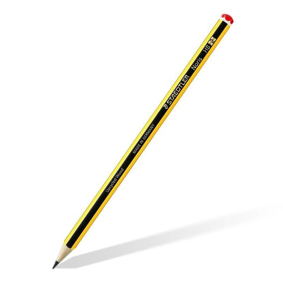 Staedtler - Noris classic pencils, incl. eraser, 12 pcs. (61 120P1) / Toys - Merchandise Office Supplies - Various - Techbox