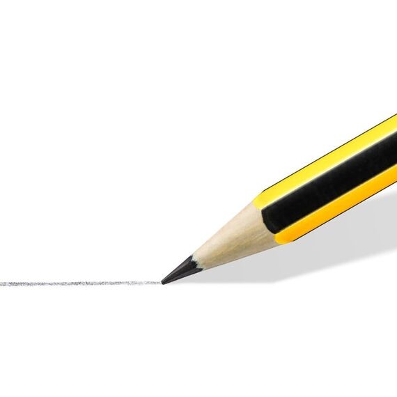 Staedtler - Noris classic pencils, incl. eraser, 12 pcs. (61 120P1) / Toys - Merchandise Office Supplies - Various - Techbox