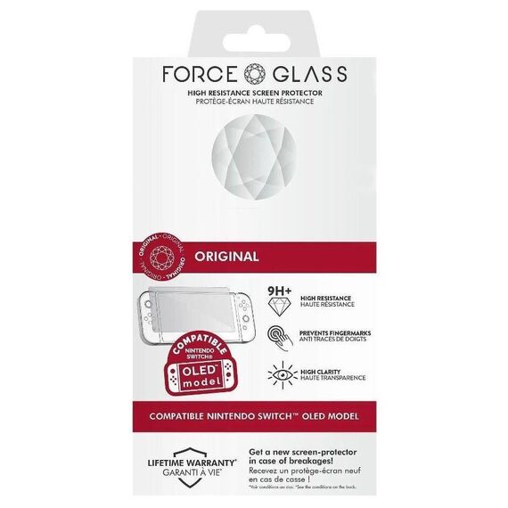Bigben Force Glass Oled Screen Protection Kit (Switch) / PlayStation 5 | Techbox