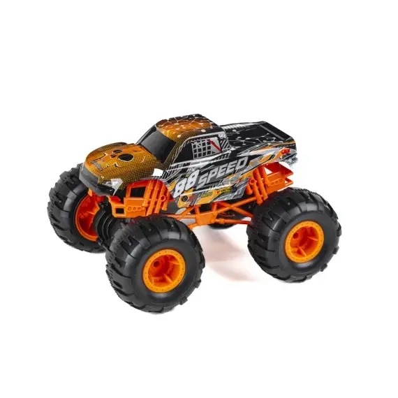 TEC-TOY - Speed Monster R/C 1:12, 2,4G 7,4V, gyro & sound - Orange (471259) / Toys - Modeling - Hobbies - Techbox