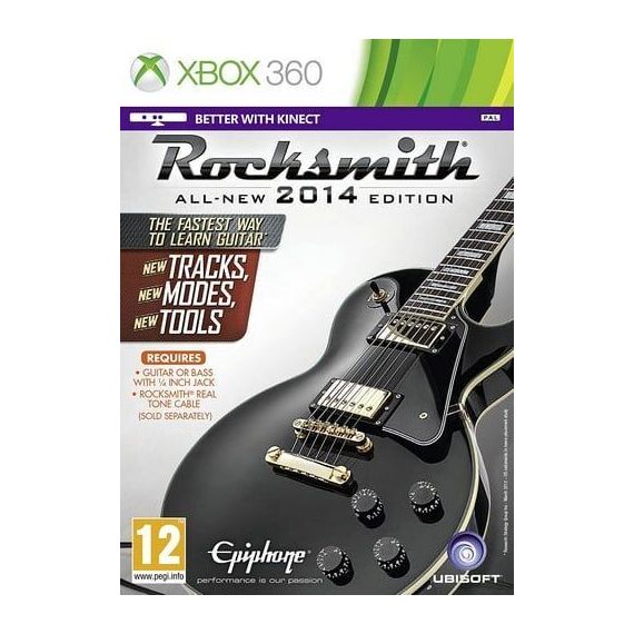 Rocksmith 2014 Edition (Solus) / Xbox 360 - Xbox 360 Games - Games - Techbox
